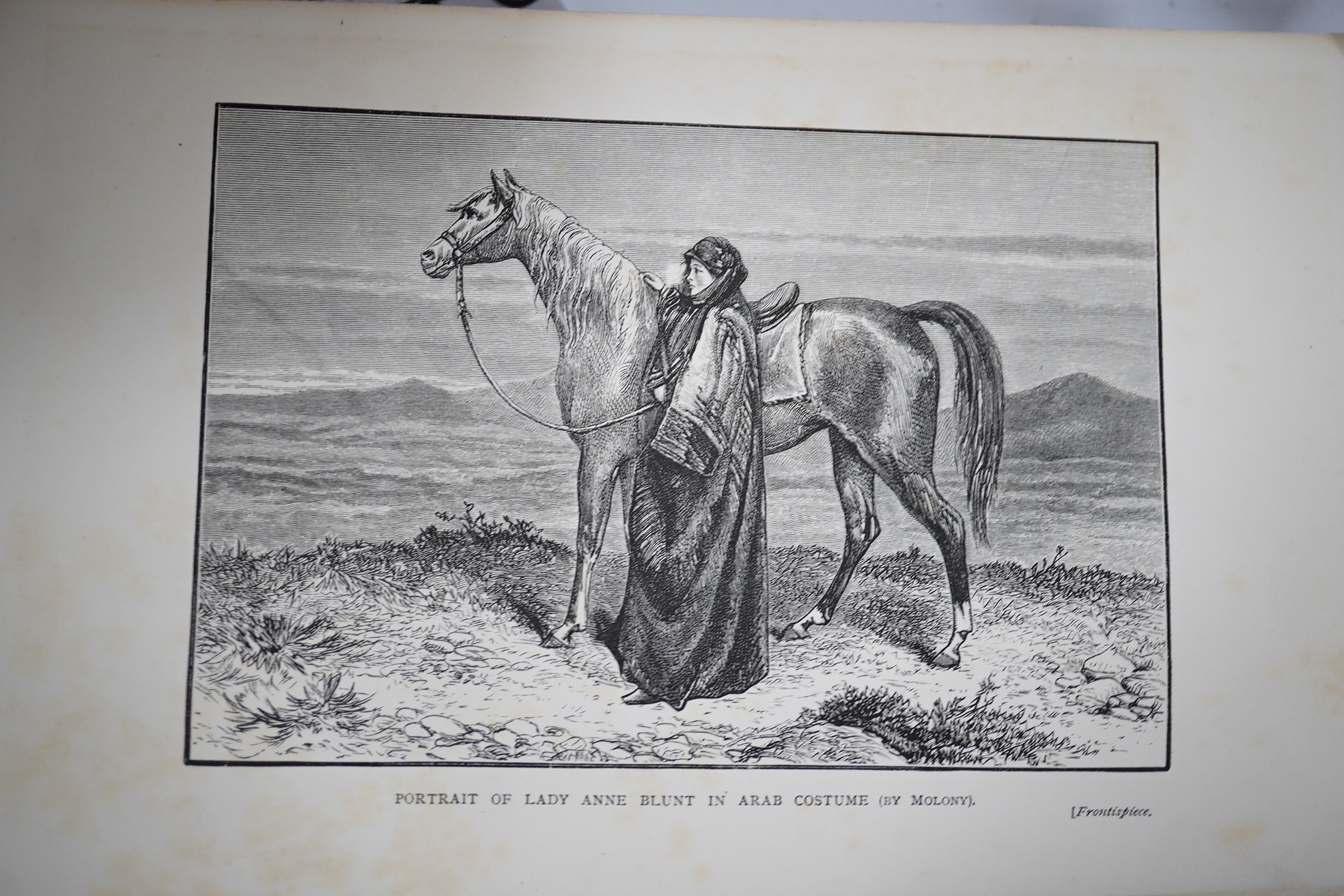 Blunt, Lady Anne - A Pilgrimage to Nejd, the Cradle of the Arab Race. A Visit to the Court of the Arab Emir, and 